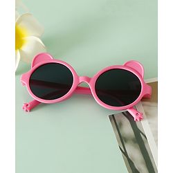 Babyhug Free Size Round Sunglasses - Fuchsia