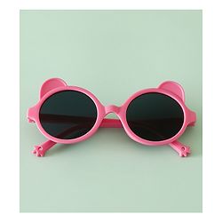Babyhug Free Size Round Sunglasses - Fuchsia