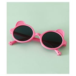 Babyhug Free Size Round Sunglasses - Fuchsia