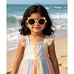 Babyhug Free Size Round Sunglasses - Fuchsia