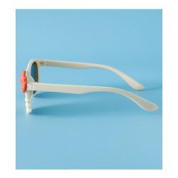 Babyhug Solid Coloured Sunglasses With Bow Design - Beige
