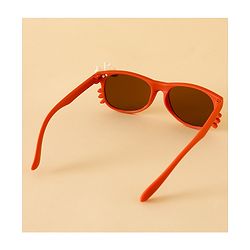Babyhug Solid Coloured Sunglasses With Bow Design - Beige