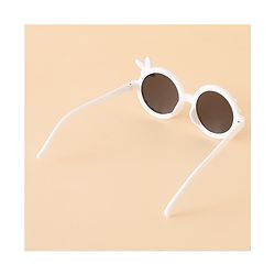 Babyhug Sunglasses with Bow Design - White