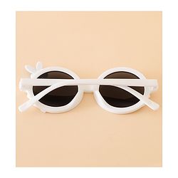 Babyhug Sunglasses with Bow Design - White