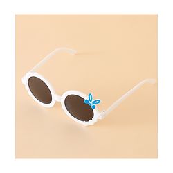 Babyhug Sunglasses with Bow Design - White