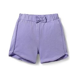 Babyhug Single Jersey Knit Sleeveless Top & Shorts Set with Floral Print - White & Lavender