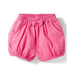 Babyhug Cotton Knit Sleeveless Floral & Bow Printed Top & Shorts Set - Pink