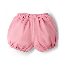 Babyhug Single Jersey Knit Sleeveless Floral Printed Top with Bow Applique & Shorts - Pink