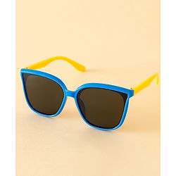Babyhug TPE Solid Sunglasses For Kids - Black & Red