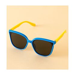 Babyhug TPE Solid Sunglasses For Kids - Black & Red