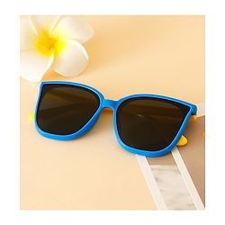 Babyhug TPE Solid Sunglasses For Kids - Black & Red