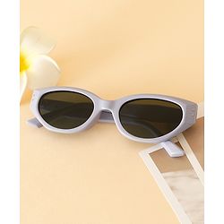 Babyhug TPE Solid Sunglasses For Kids - Grey