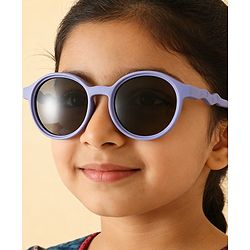 Babyhug Free Size Solid Color Sunglasses - Purple