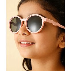 Babyhug Free Size Solid Color Sunglasses - Purple