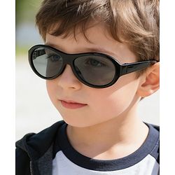 Babyhug Free Size Solid Color Sunglasses - Black