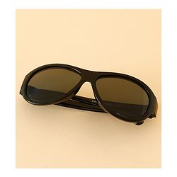 Babyhug Free Size Solid Color Sunglasses - Black