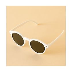 Babyhug Free Size Solid Color Sunglasses - Beige