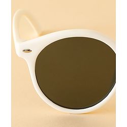 Babyhug Free Size Solid Color Sunglasses - Beige