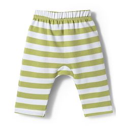 Babyhug Cotton Knit Full Length  Diaper Leggings With Taxi Print Pack of 3 - Multicolor