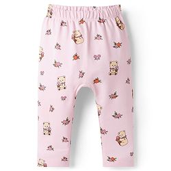 Babyhug Interlock Knit Full Length Printed Diaper Leggings Pack of 3 - Multicolor