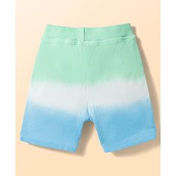Babyhug Single Jersey Knit Half Sleeves T-Shirt & Shorts Set with Hawaii Print - Multicolor