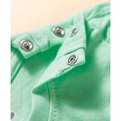 Babyhug Single Jersey Knit Half Sleeves T-Shirt & Shorts Set with Hawaii Print - Multicolor