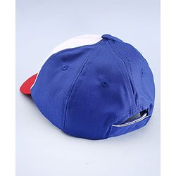 Babyhug Disney 100% Cotton Woven Summer Cap With Micky Mouse Graphics Multicolour - Diameter 18 cm