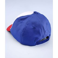 Babyhug Disney 100% Cotton Woven Summer Cap With Micky Mouse Graphics Multicolour - Diameter 18 cm