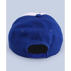 Babyhug Disney 100% Cotton Woven Summer Cap With Mickey Mouse Graphics Multicolour - Diameter 15 Cm