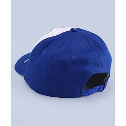 Babyhug Disney 100% Cotton Woven Summer Cap With Mickey Mouse Graphics Multicolour - Diameter 15 Cm