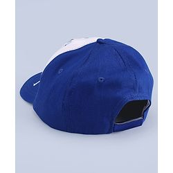 Babyhug Disney 100% Cotton Woven Summer Cap With Mickey Mouse Graphics Multicolour - Diameter 15 Cm