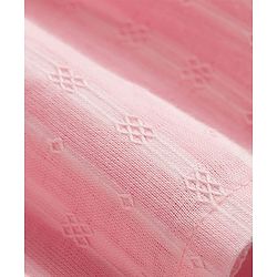 Babyhug Cotton Woven Half Sleeves Embroidered Frock With Bloomer - Pink