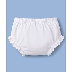 Babyhug Cotton Woven Half Sleeves Embroidered Frock With Bloomer - Pink