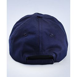 Babyhug Disney 100% Cotton Woven Summer Cap With Micky Mouse Graphics Navy Blue - Diameter 18 cm