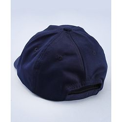 Babyhug Disney 100% Cotton Woven Summer Cap With Micky Mouse Graphics Navy Blue - Diameter 18 cm