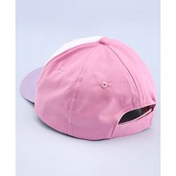 Babyhug Disney 100% Cotton Woven Summer Cap With Minnie Mouse Graphics Multicolour - Diameter 18 cm