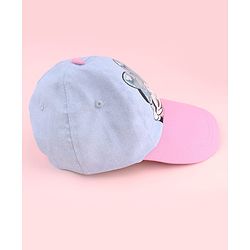 Babyhug Disney Summer Cap With Minnie Mouse Graphics Multicolor - Diameter 17 cm
