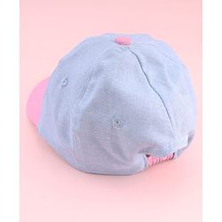Babyhug Disney Summer Cap With Minnie Mouse Graphics Multicolor - Diameter 17 cm