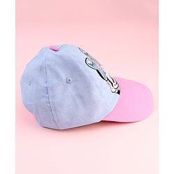 Babyhug Disney Summer Cap With Minnie Mouse Graphics Multicolor - Diameter 18 cm