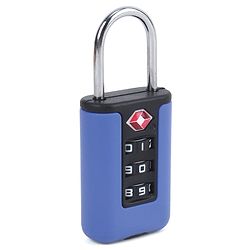 Babyhug Secure 3-Digit Luggage TSA Lock ??Black Lightweight Travel Lock Durable Combination Lock for Bags & Suitcases Compact & Easy to Use Free Size Number Lock.