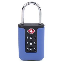 Babyhug Secure 3-Digit Luggage TSA Lock ??Black Lightweight Travel Lock Durable Combination Lock for Bags & Suitcases Compact & Easy to Use Free Size Number Lock.