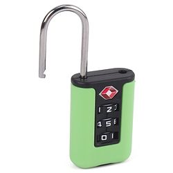 Babyhug Secure 3-Digit Luggage TSA Lock ??Black Lightweight Travel Lock Durable Combination Lock for Bags & Suitcases Compact & Easy to Use Free Size Number Lock.