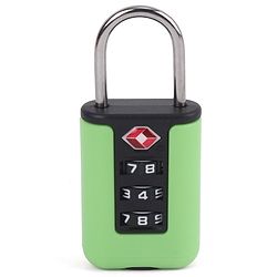 Babyhug Secure 3-Digit Luggage TSA Lock ??Black Lightweight Travel Lock Durable Combination Lock for Bags & Suitcases Compact & Easy to Use Free Size Number Lock.