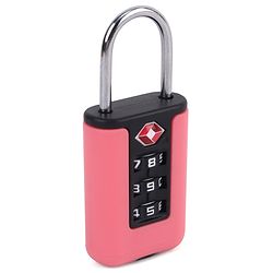 Babyhug Secure 3-Digit Luggage TSA Lock ??Black Lightweight Travel Lock Durable Combination Lock for Bags & Suitcases Compact & Easy to Use Free Size Number Lock.