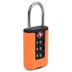 Babyhug Secure 3-Digit Luggage TSA Lock ??Black Lightweight Travel Lock Durable Combination Lock for Bags & Suitcases Compact & Easy to Use Free Size Number Lock.