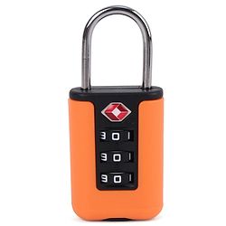 Babyhug Secure 3-Digit Luggage TSA Lock ??Black Lightweight Travel Lock Durable Combination Lock for Bags & Suitcases Compact & Easy to Use Free Size Number Lock.
