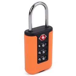 Babyhug Secure 3-Digit Luggage TSA Lock ??Black Lightweight Travel Lock Durable Combination Lock for Bags & Suitcases Compact & Easy to Use Free Size Number Lock.