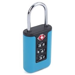 Babyhug Secure 3-Digit Luggage TSA Lock ??Black Lightweight Travel Lock Durable Combination Lock for Bags & Suitcases Compact & Easy to Use Free Size Number Lock.