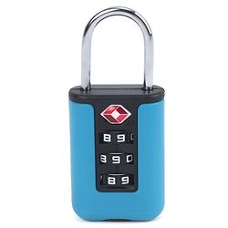 Babyhug Secure 3-Digit Luggage TSA Lock ??Black Lightweight Travel Lock Durable Combination Lock for Bags & Suitcases Compact & Easy to Use Free Size Number Lock.