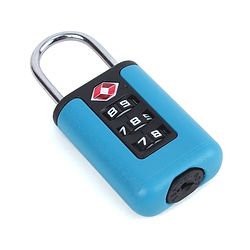 Babyhug Secure 3-Digit Luggage TSA Lock ??Black Lightweight Travel Lock Durable Combination Lock for Bags & Suitcases Compact & Easy to Use Free Size Number Lock.